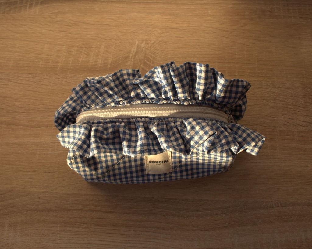 Blue Picnic Pouch